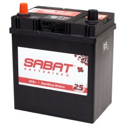 SABAT 615 - 12V Automotive Battery- Positive Left INCLUDING RETURN OF OLD BATTERY